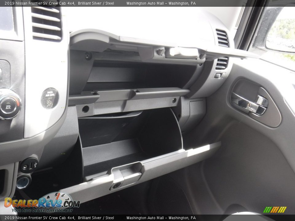 2019 Nissan Frontier SV Crew Cab 4x4 Brilliant Silver / Steel Photo #23