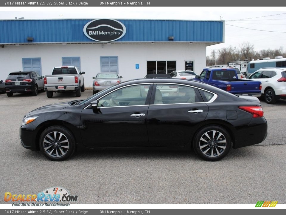 2017 Nissan Altima 2.5 SV Super Black / Beige Photo #2