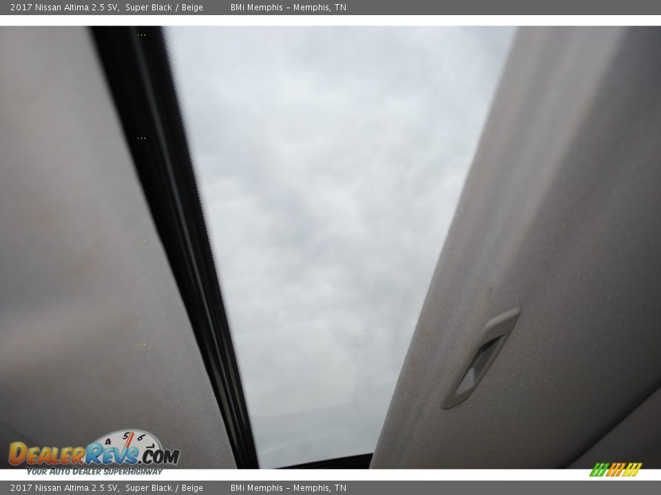 2017 Nissan Altima 2.5 SV Super Black / Beige Photo #20