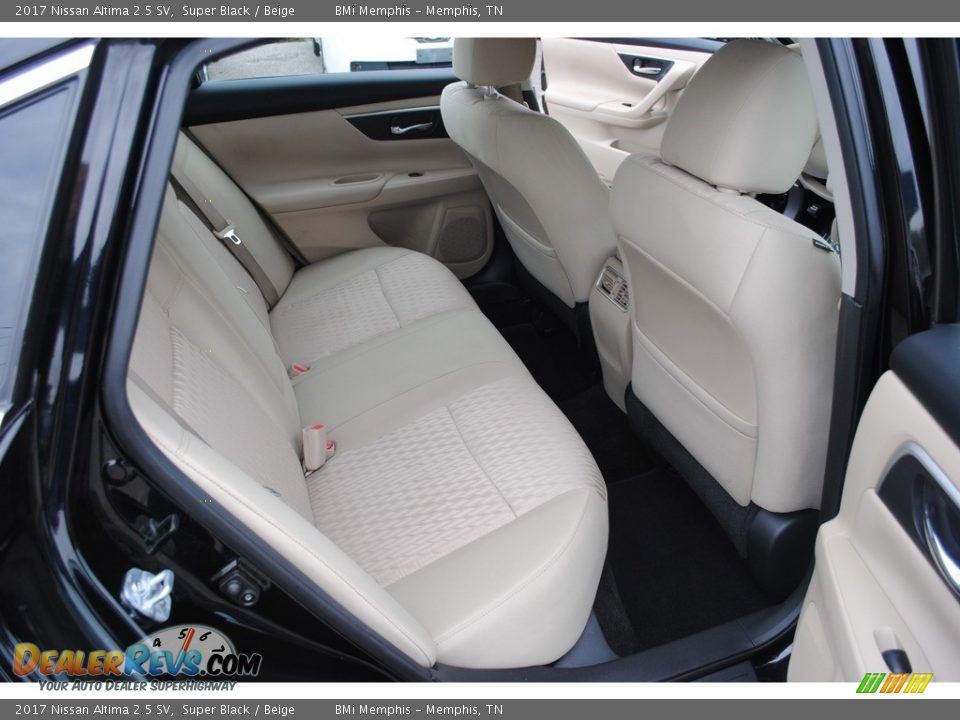 2017 Nissan Altima 2.5 SV Super Black / Beige Photo #26