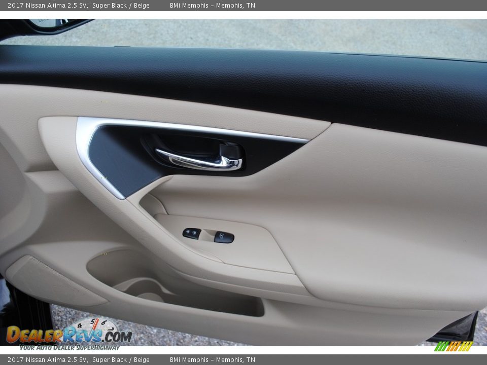 2017 Nissan Altima 2.5 SV Super Black / Beige Photo #27