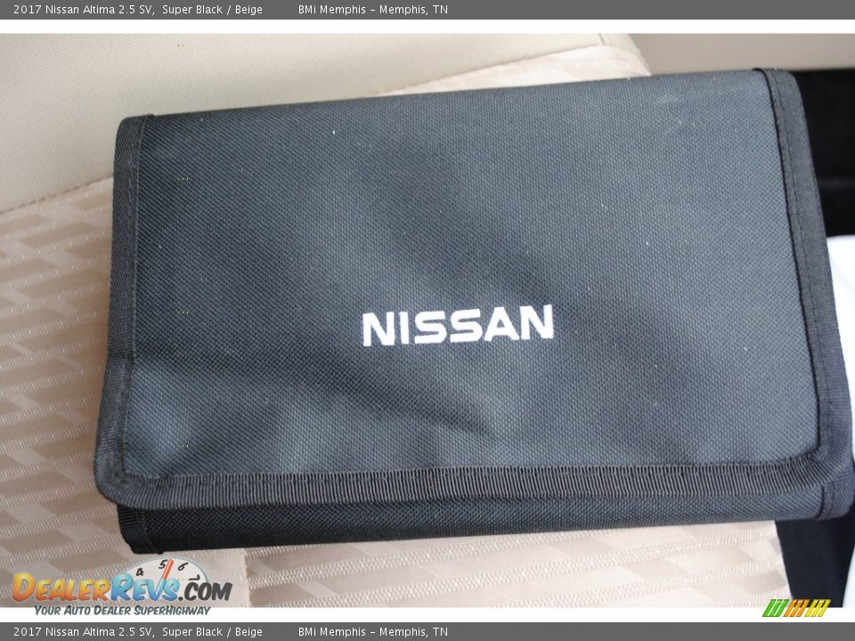 2017 Nissan Altima 2.5 SV Super Black / Beige Photo #29