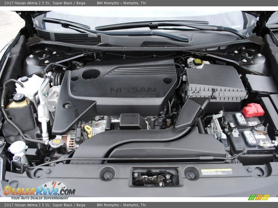 2017 Nissan Altima 2.5 SV Super Black / Beige Photo #30