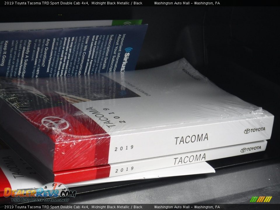 2019 Toyota Tacoma TRD Sport Double Cab 4x4 Midnight Black Metallic / Black Photo #25