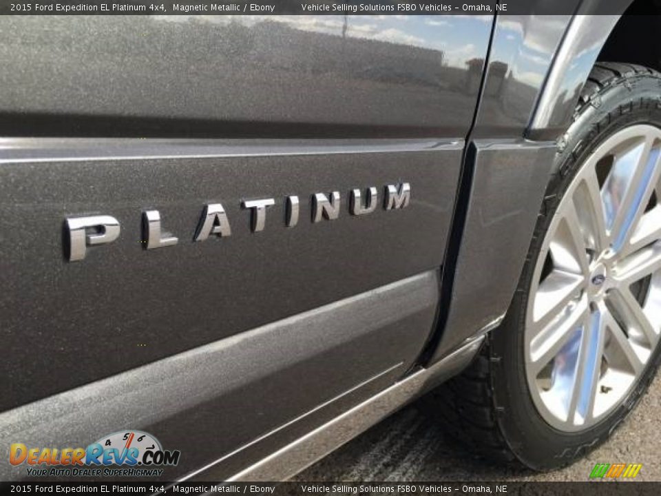 2015 Ford Expedition EL Platinum 4x4 Magnetic Metallic / Ebony Photo #5