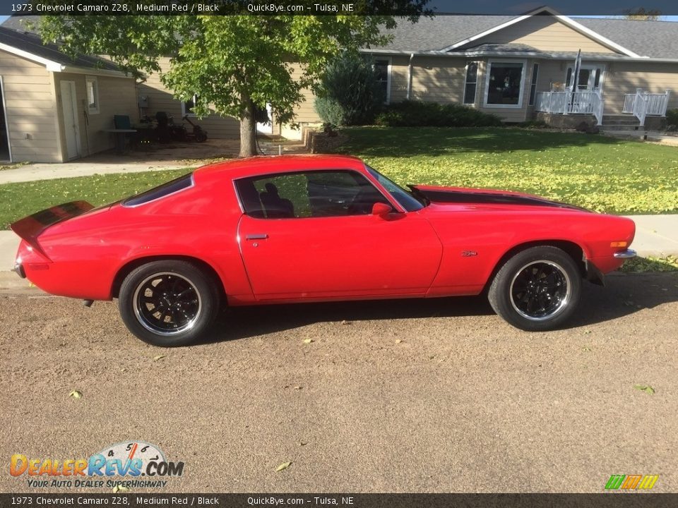 Medium Red 1973 Chevrolet Camaro Z28 Photo #3