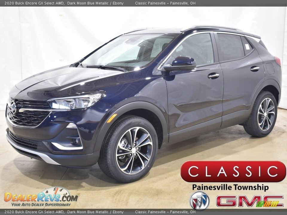 2020 Buick Encore GX Select AWD Dark Moon Blue Metallic / Ebony Photo #1