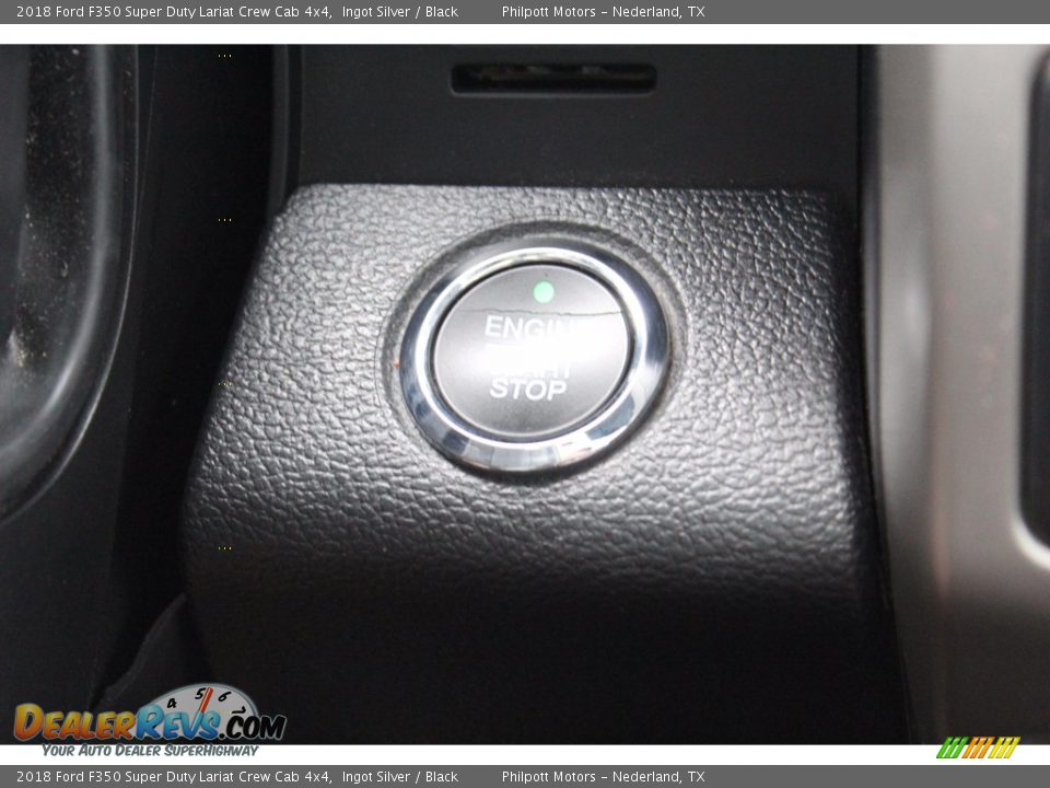 2018 Ford F350 Super Duty Lariat Crew Cab 4x4 Ingot Silver / Black Photo #19