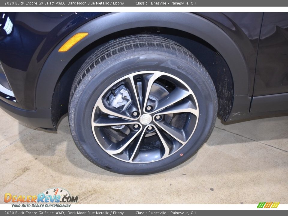 2020 Buick Encore GX Select AWD Dark Moon Blue Metallic / Ebony Photo #5