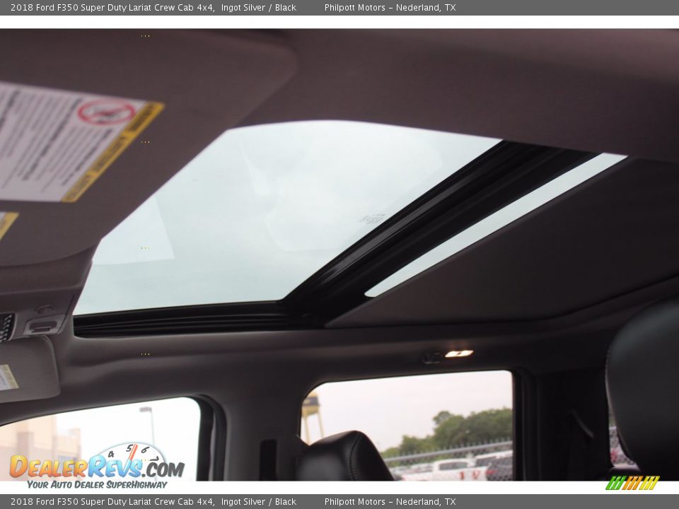 2018 Ford F350 Super Duty Lariat Crew Cab 4x4 Ingot Silver / Black Photo #21