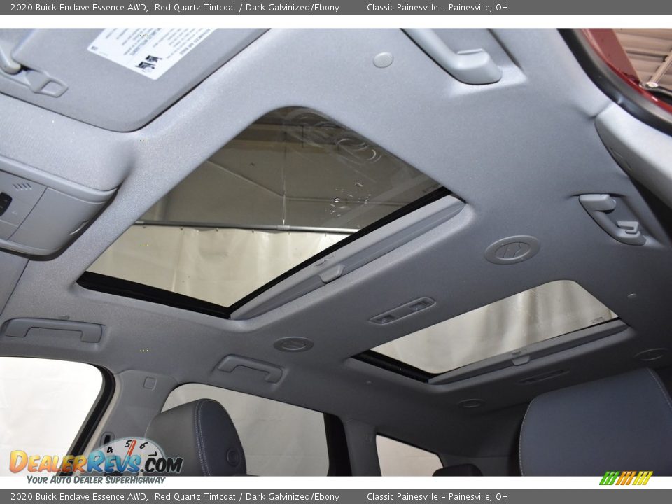 2020 Buick Enclave Essence AWD Red Quartz Tintcoat / Dark Galvinized/Ebony Photo #2