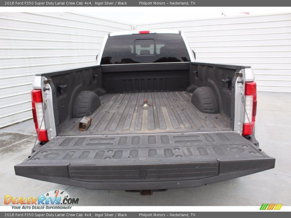 2018 Ford F350 Super Duty Lariat Crew Cab 4x4 Ingot Silver / Black Photo #26