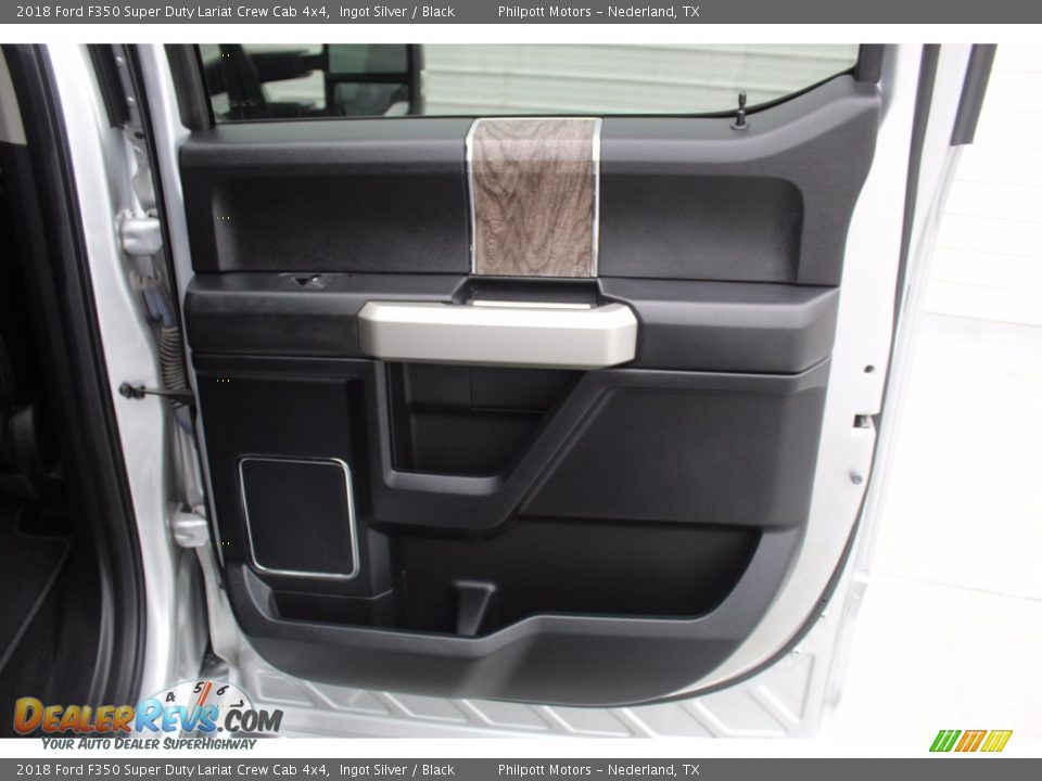 2018 Ford F350 Super Duty Lariat Crew Cab 4x4 Ingot Silver / Black Photo #27