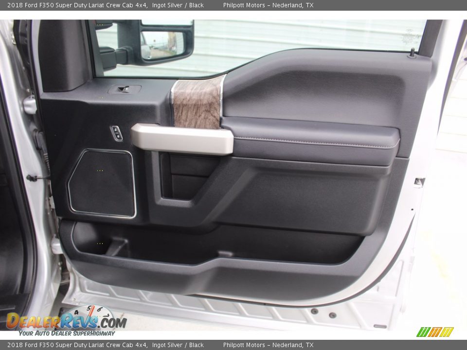 2018 Ford F350 Super Duty Lariat Crew Cab 4x4 Ingot Silver / Black Photo #29