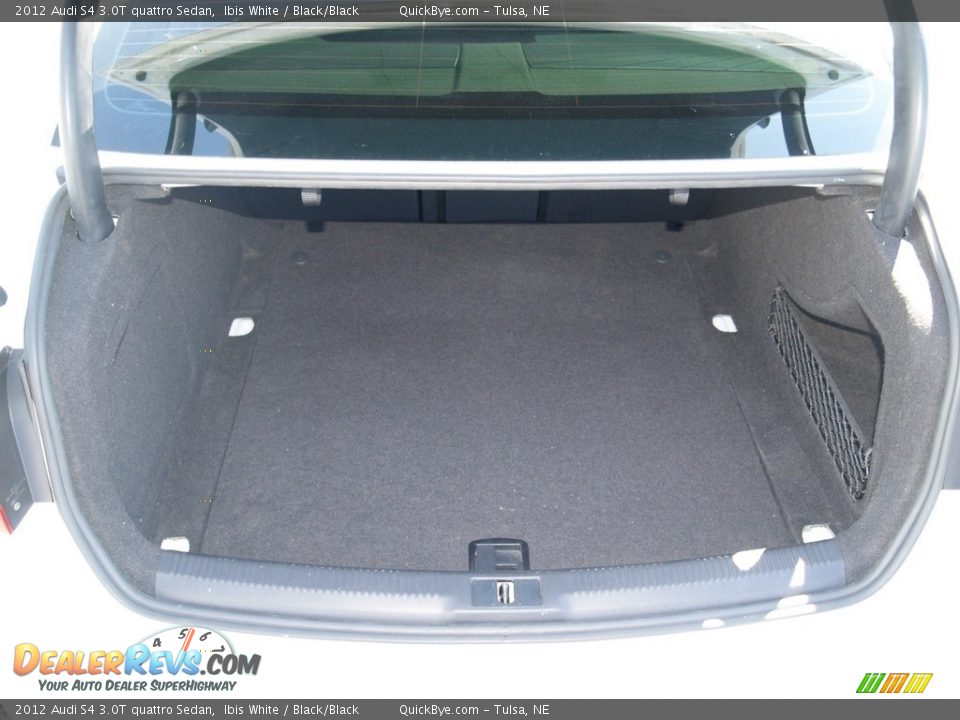 2012 Audi S4 3.0T quattro Sedan Ibis White / Black/Black Photo #18
