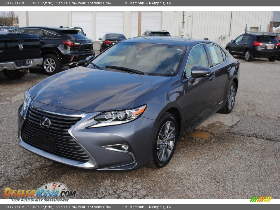 2017 Lexus ES 300h Hybrid Nebula Gray Pearl / Stratus Gray Photo #1