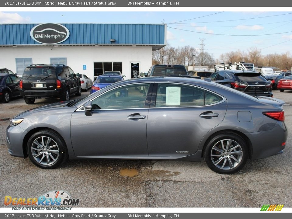 2017 Lexus ES 300h Hybrid Nebula Gray Pearl / Stratus Gray Photo #2