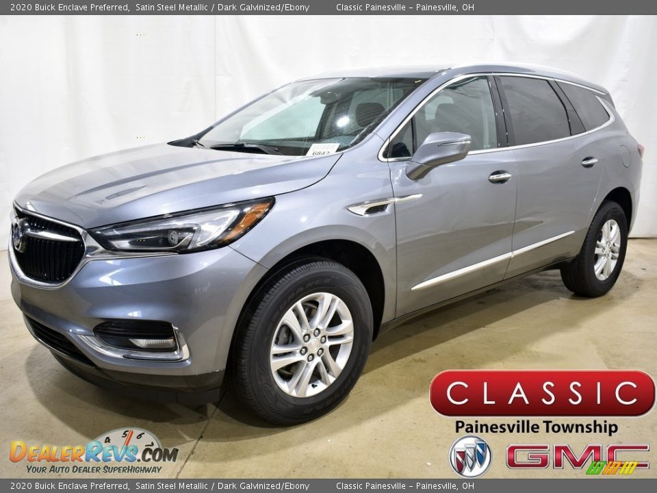 2020 Buick Enclave Preferred Satin Steel Metallic / Dark Galvinized/Ebony Photo #1