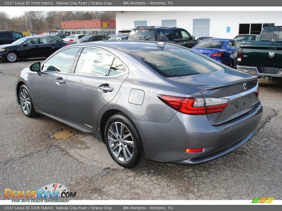 2017 Lexus ES 300h Hybrid Nebula Gray Pearl / Stratus Gray Photo #3