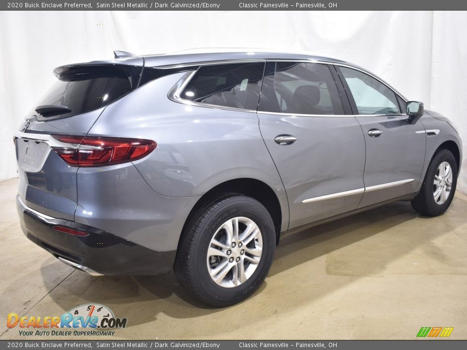 2020 Buick Enclave Preferred Satin Steel Metallic / Dark Galvinized/Ebony Photo #2