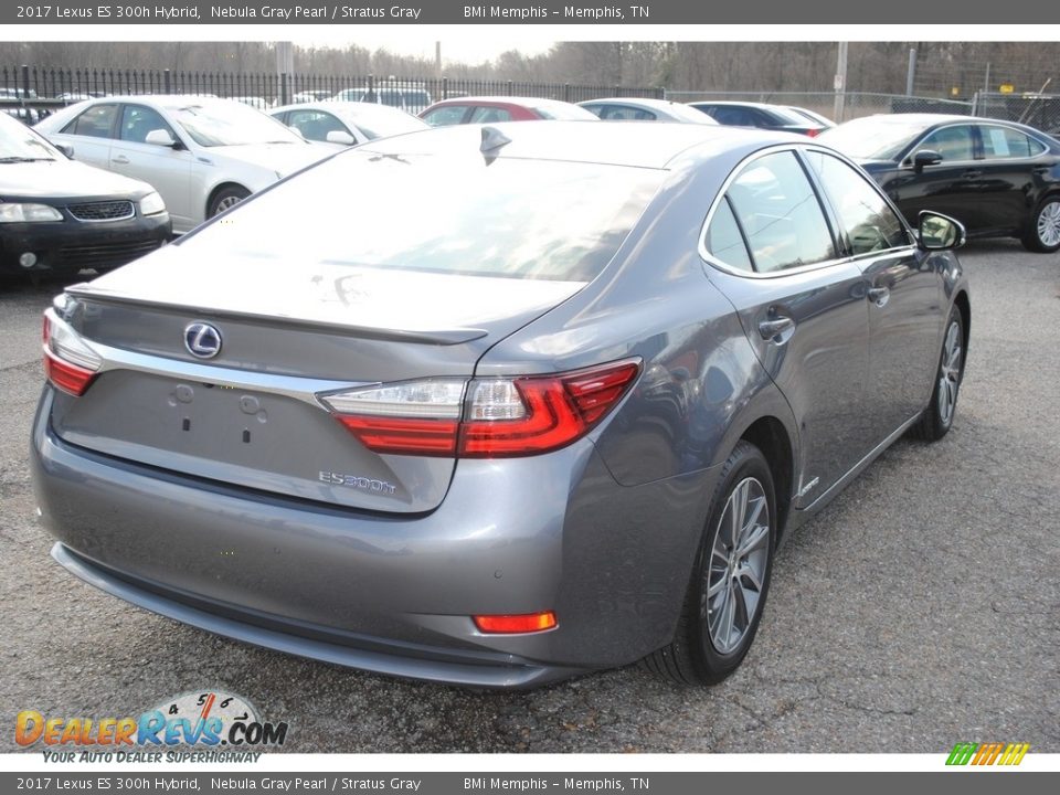 2017 Lexus ES 300h Hybrid Nebula Gray Pearl / Stratus Gray Photo #5