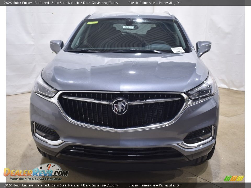 2020 Buick Enclave Preferred Satin Steel Metallic / Dark Galvinized/Ebony Photo #4