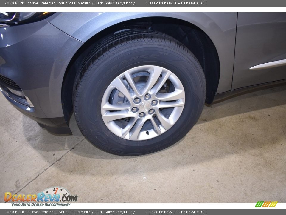 2020 Buick Enclave Preferred Satin Steel Metallic / Dark Galvinized/Ebony Photo #5