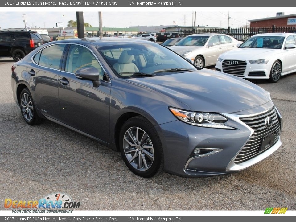 2017 Lexus ES 300h Hybrid Nebula Gray Pearl / Stratus Gray Photo #7