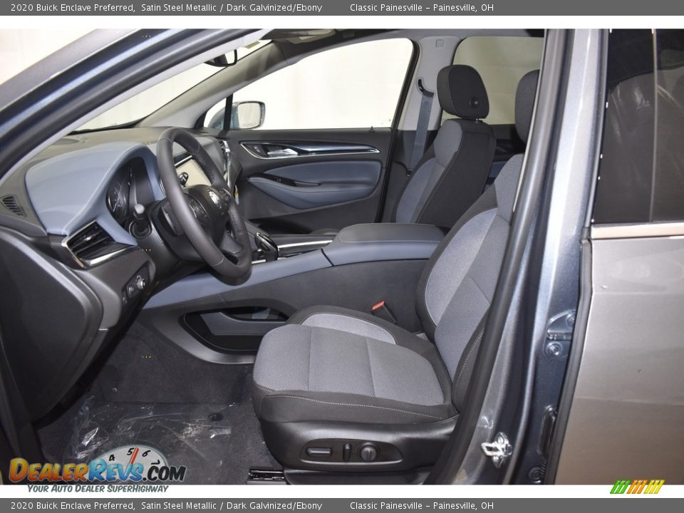 2020 Buick Enclave Preferred Satin Steel Metallic / Dark Galvinized/Ebony Photo #6