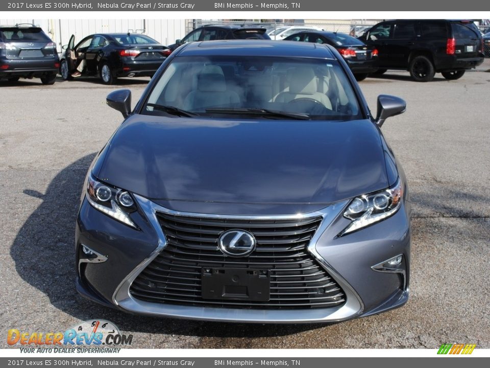 2017 Lexus ES 300h Hybrid Nebula Gray Pearl / Stratus Gray Photo #8