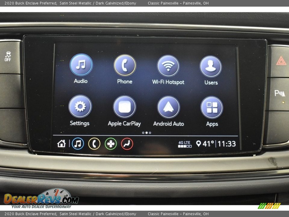 2020 Buick Enclave Preferred Satin Steel Metallic / Dark Galvinized/Ebony Photo #11