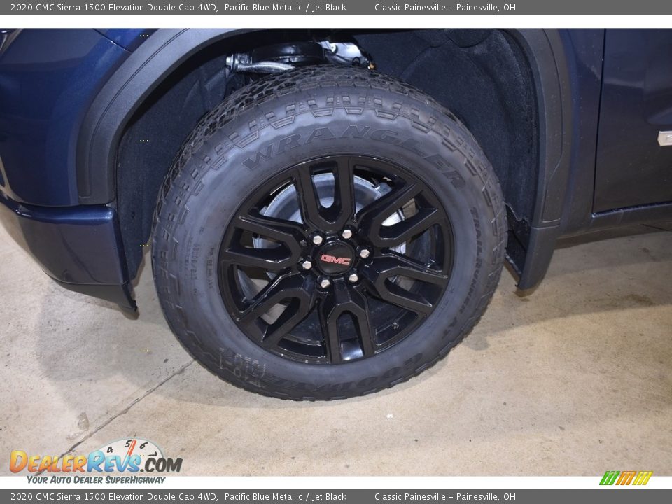 2020 GMC Sierra 1500 Elevation Double Cab 4WD Pacific Blue Metallic / Jet Black Photo #5