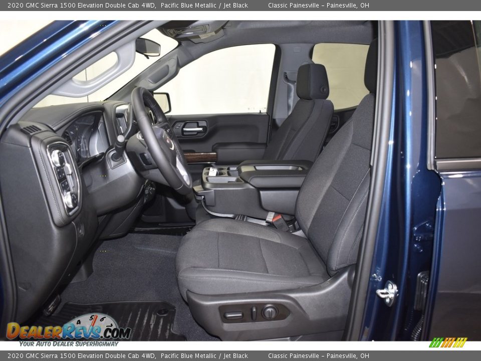 2020 GMC Sierra 1500 Elevation Double Cab 4WD Pacific Blue Metallic / Jet Black Photo #6