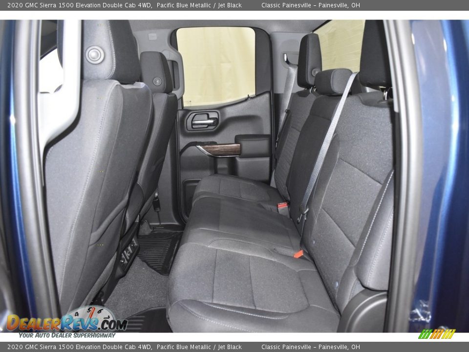 2020 GMC Sierra 1500 Elevation Double Cab 4WD Pacific Blue Metallic / Jet Black Photo #7