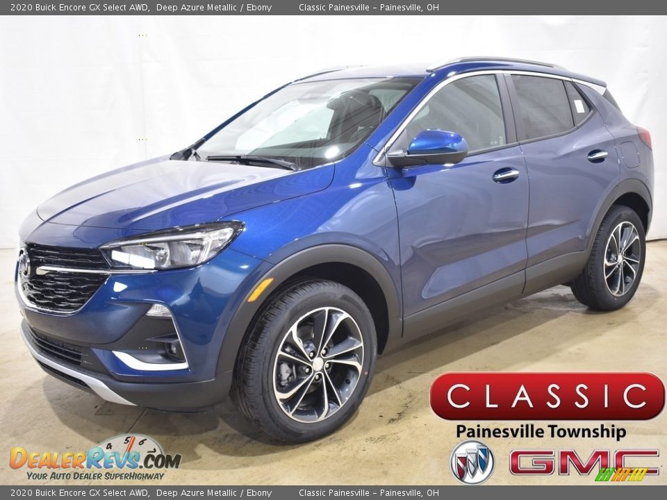 2020 Buick Encore GX Select AWD Deep Azure Metallic / Ebony Photo #1