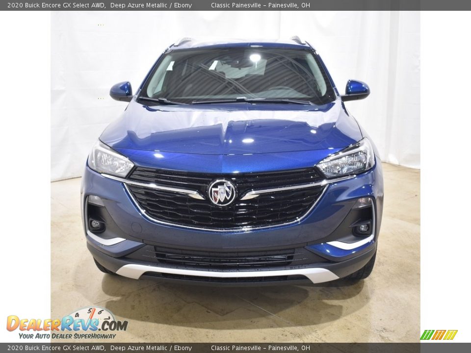 2020 Buick Encore GX Select AWD Deep Azure Metallic / Ebony Photo #4