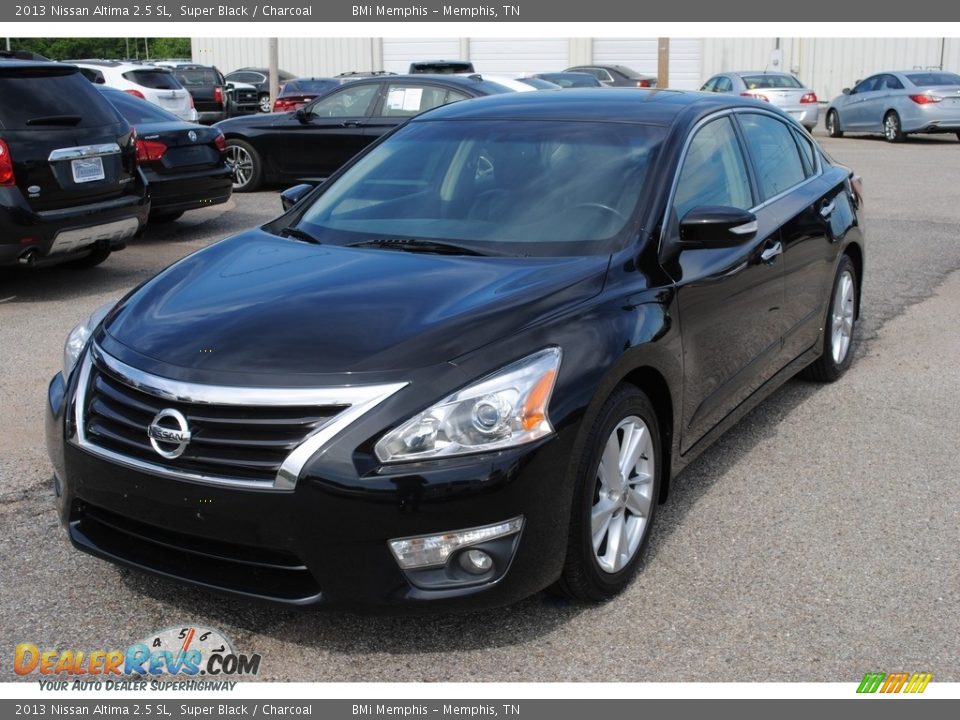 2013 Nissan Altima 2.5 SL Super Black / Charcoal Photo #1