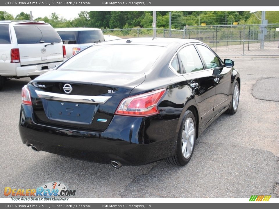 2013 Nissan Altima 2.5 SL Super Black / Charcoal Photo #5