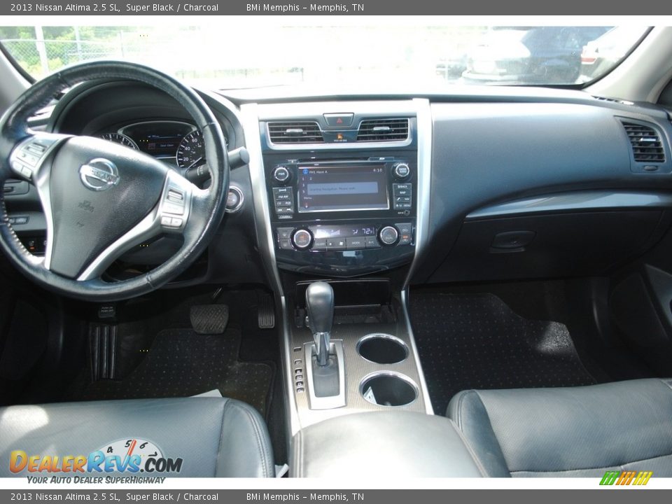 2013 Nissan Altima 2.5 SL Super Black / Charcoal Photo #9
