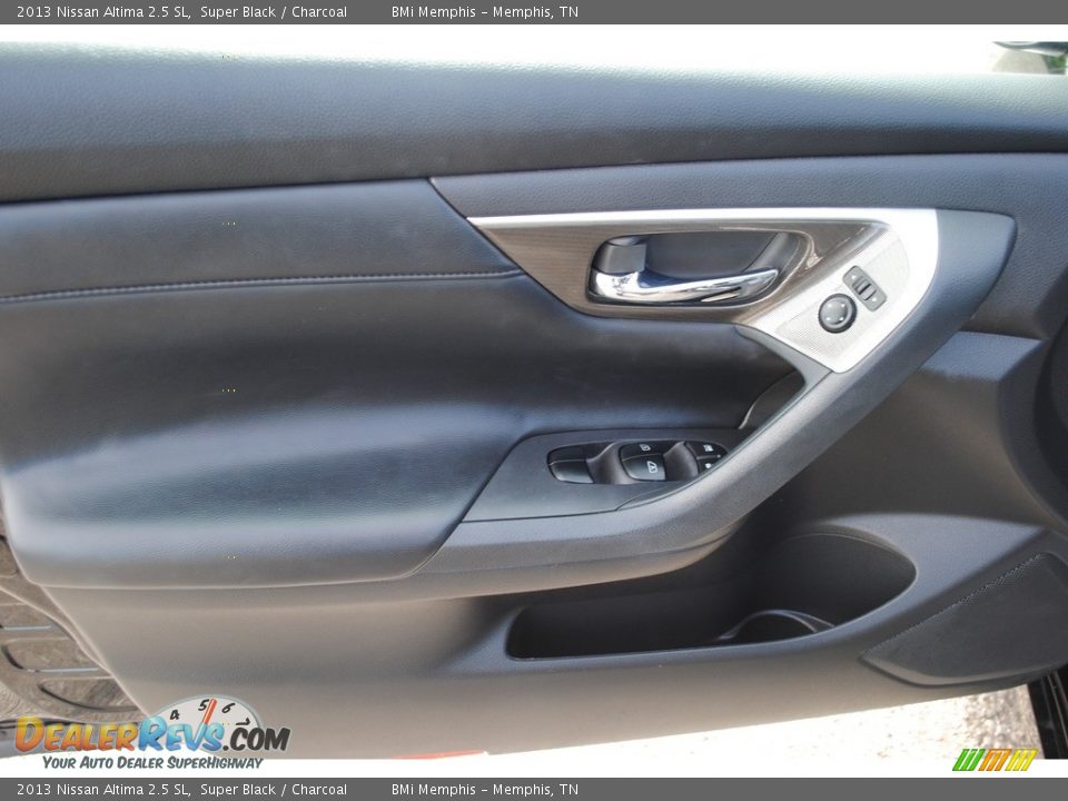 2013 Nissan Altima 2.5 SL Super Black / Charcoal Photo #10