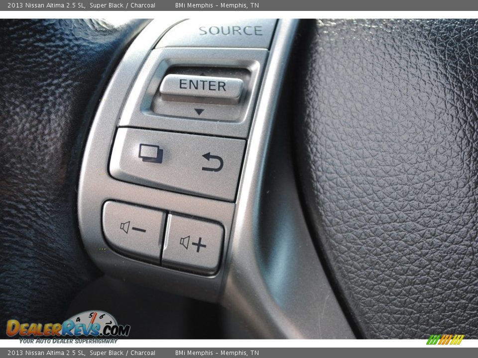 2013 Nissan Altima 2.5 SL Super Black / Charcoal Photo #13