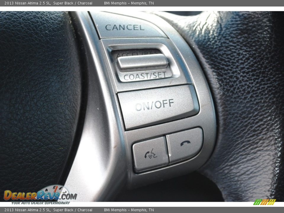 2013 Nissan Altima 2.5 SL Super Black / Charcoal Photo #14