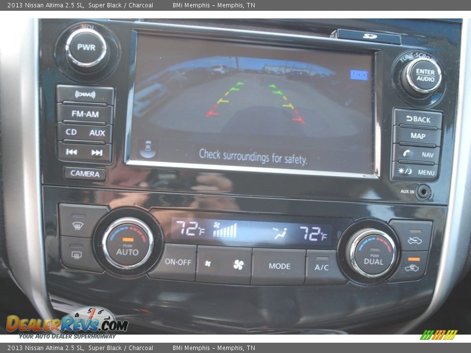 2013 Nissan Altima 2.5 SL Super Black / Charcoal Photo #18