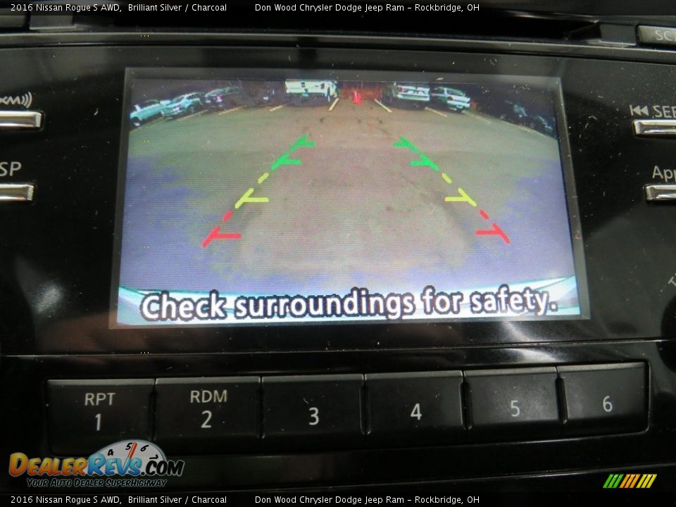 2016 Nissan Rogue S AWD Brilliant Silver / Charcoal Photo #2