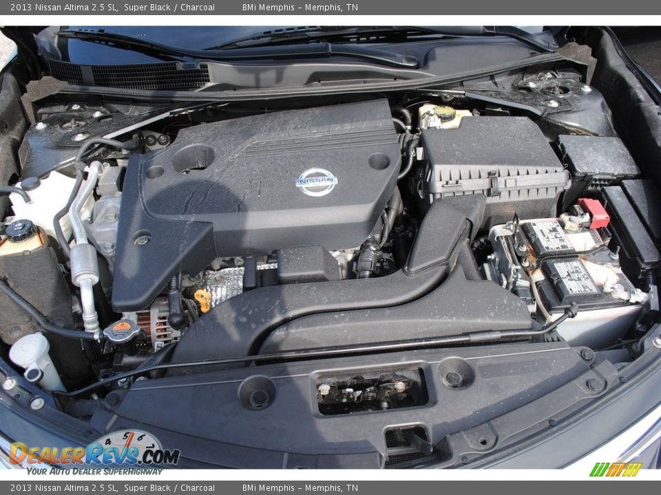 2013 Nissan Altima 2.5 SL Super Black / Charcoal Photo #30