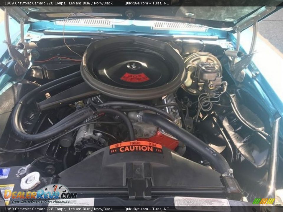 1969 Chevrolet Camaro Z28 Coupe 302 cid Turbo-Fire OHV 16-Valve V8 Engine Photo #10