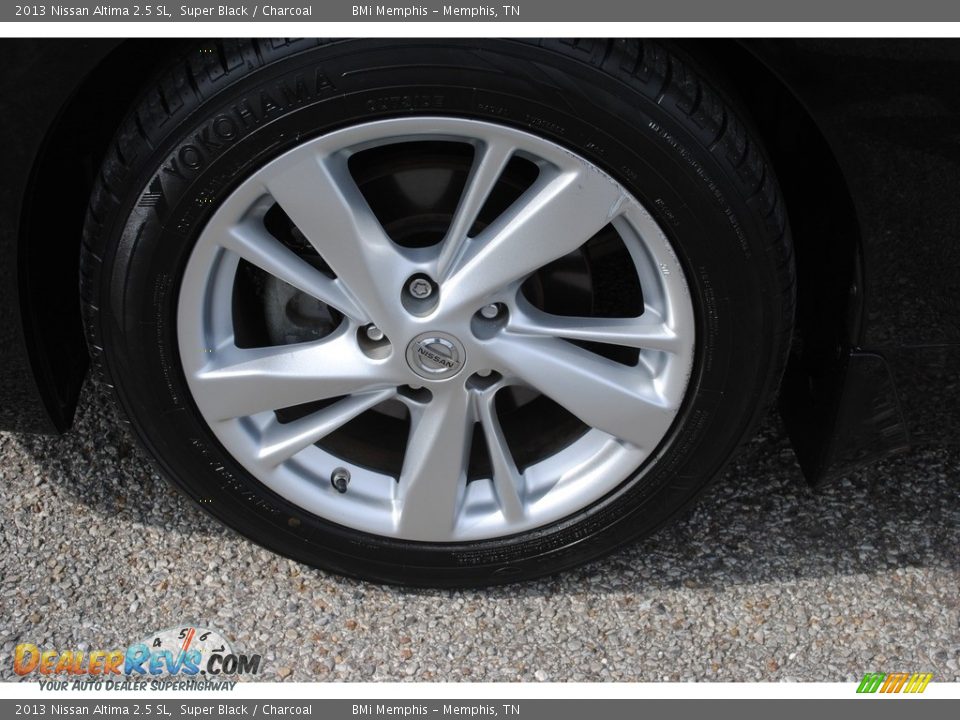 2013 Nissan Altima 2.5 SL Super Black / Charcoal Photo #31