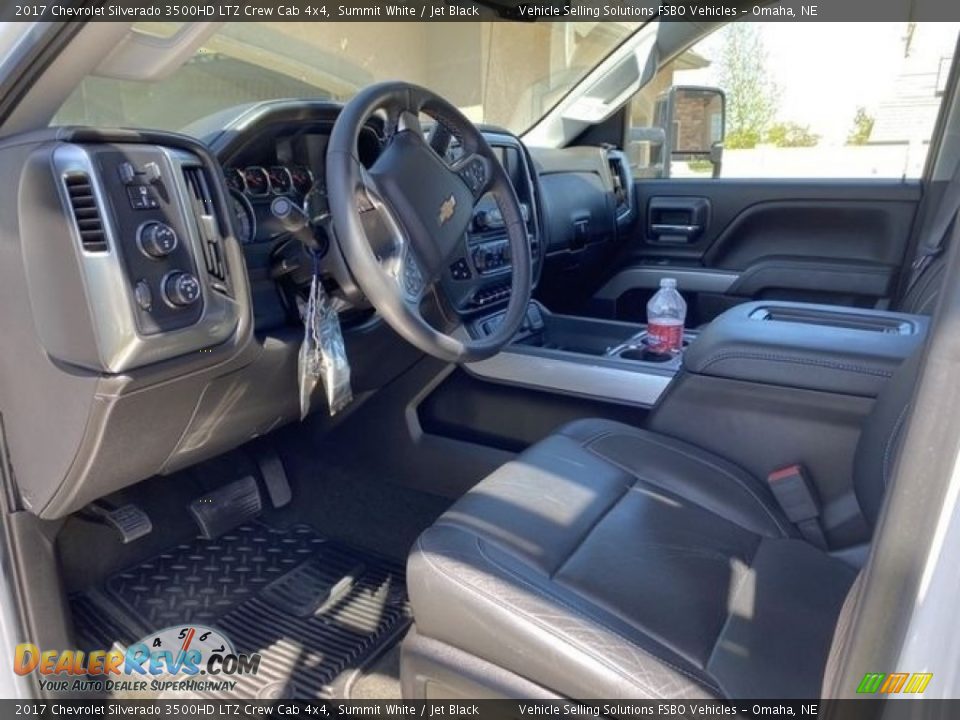Front Seat of 2017 Chevrolet Silverado 3500HD LTZ Crew Cab 4x4 Photo #3