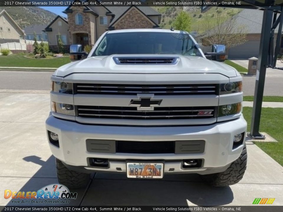 2017 Chevrolet Silverado 3500HD LTZ Crew Cab 4x4 Summit White / Jet Black Photo #5