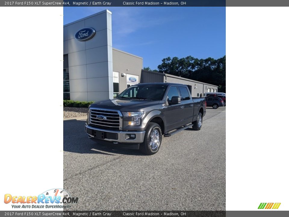 2017 Ford F150 XLT SuperCrew 4x4 Magnetic / Earth Gray Photo #1